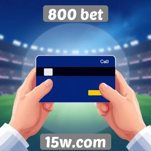 Métodos de pagamento aceitos pelo 800 bet